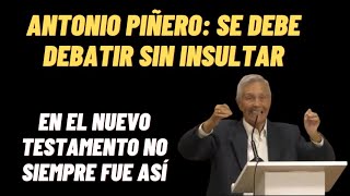 Antonio Piñero Se debe debatir sin insultar  Antonio Piñero y Pedro Lara [upl. by Letsyrhc]