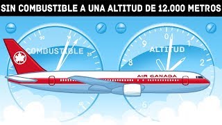 EL COMBUSTIBLE DE UN AVIÓN SE AGOTÓ A UNA ALTITUD DE 12000 M EL PILOTO TOMÓ UNA MEDIDA DE EMERGENCIA [upl. by Eileek]