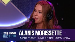 Alanis Morissette “Underneath” Live on the Stern Show [upl. by Nnaes]