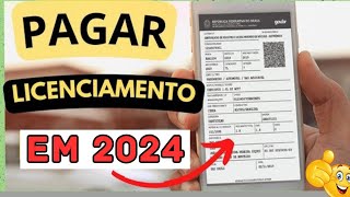 COMO GERAR O BOLETO DE LICENCIAMENTO DO SEU VEÍCULO EM 2024 [upl. by Delaryd607]