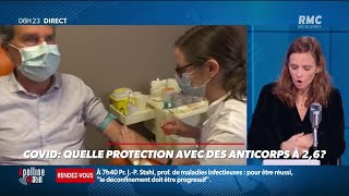 Coronavirus quelle protection avec les anticorps à 26 [upl. by Aiekal]